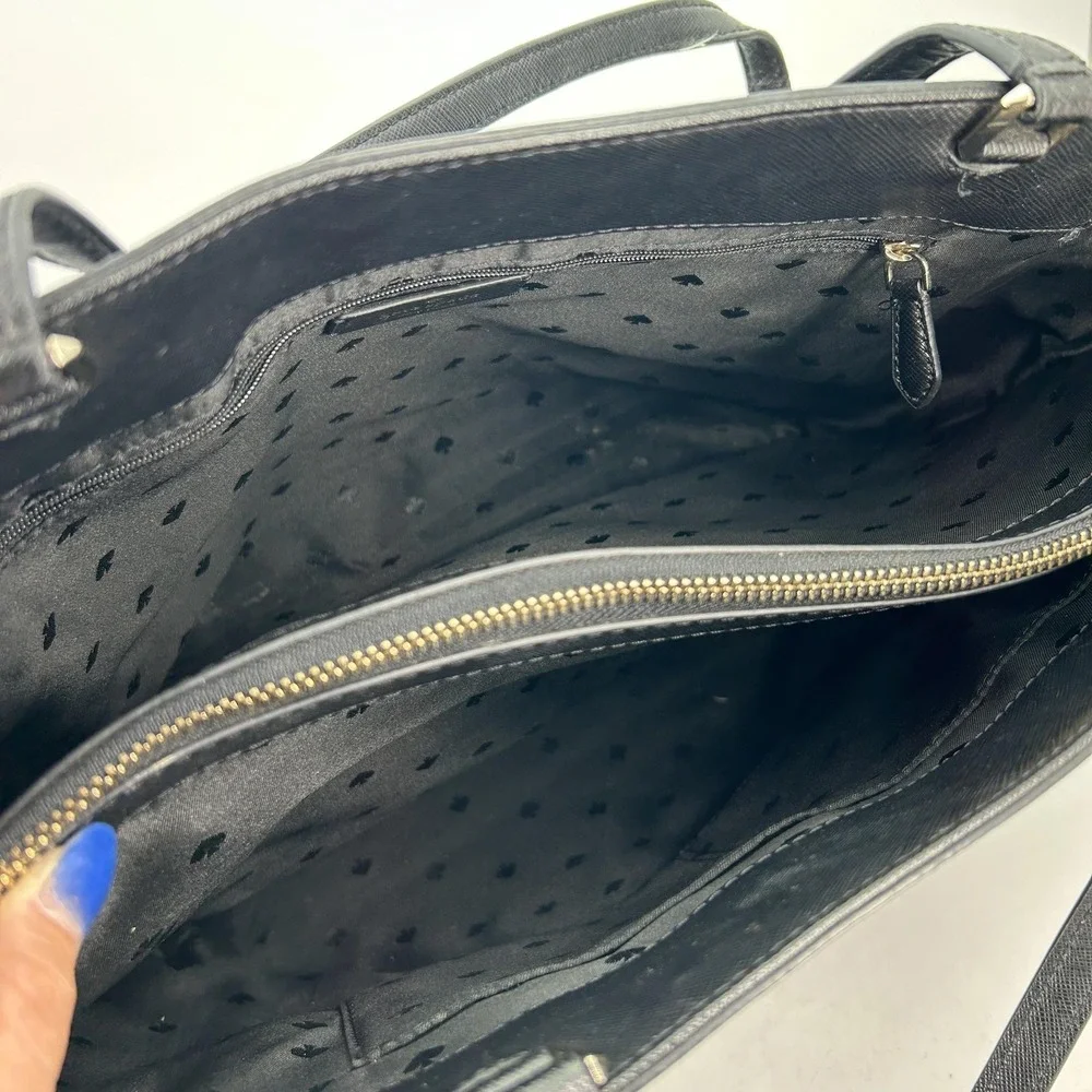 Kate Spade Bag Womens Large Staci Laptop Tote Leather Zip Shoulder Purse Handbag